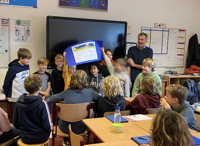Haarlemse Beatrixschool rent €6.000 bij elkaar